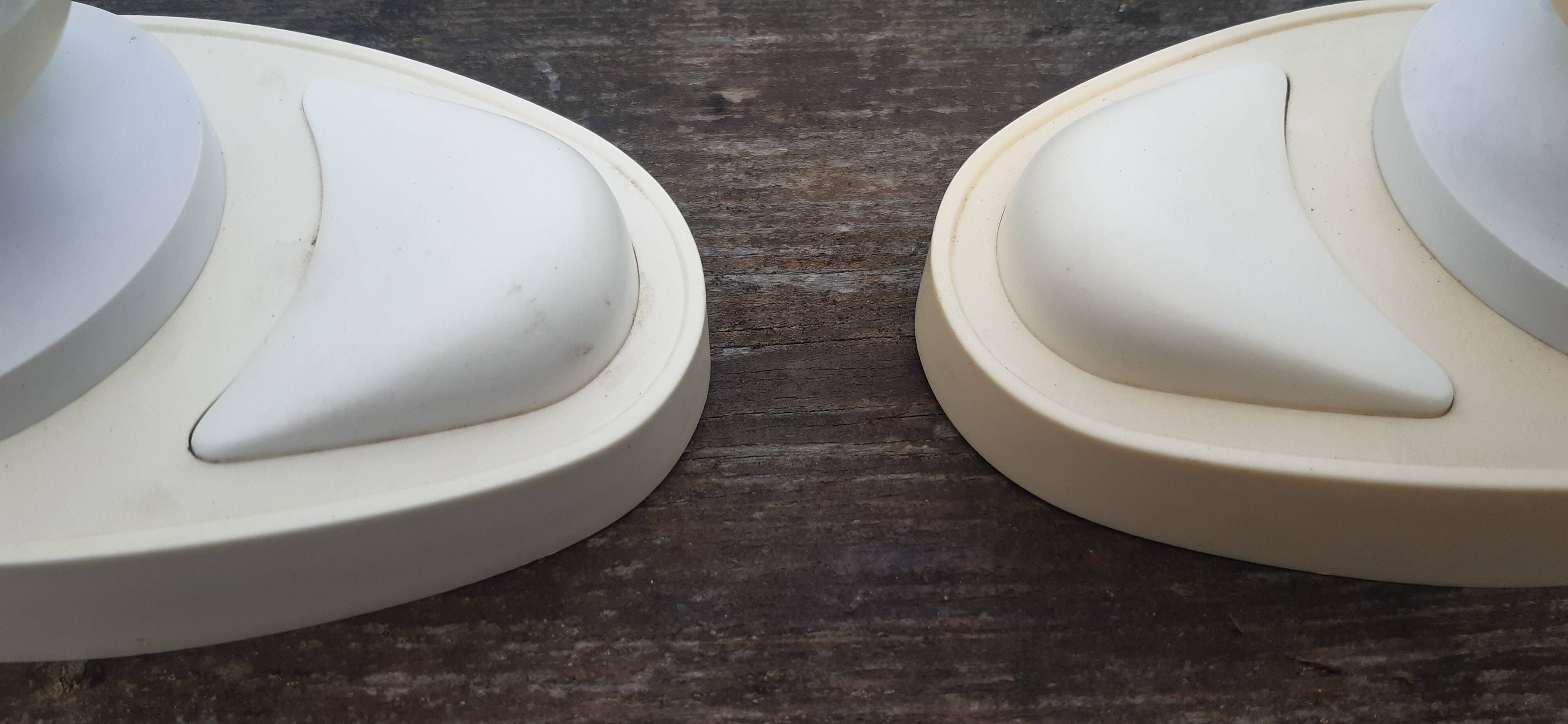 Duo de lampes Space Age