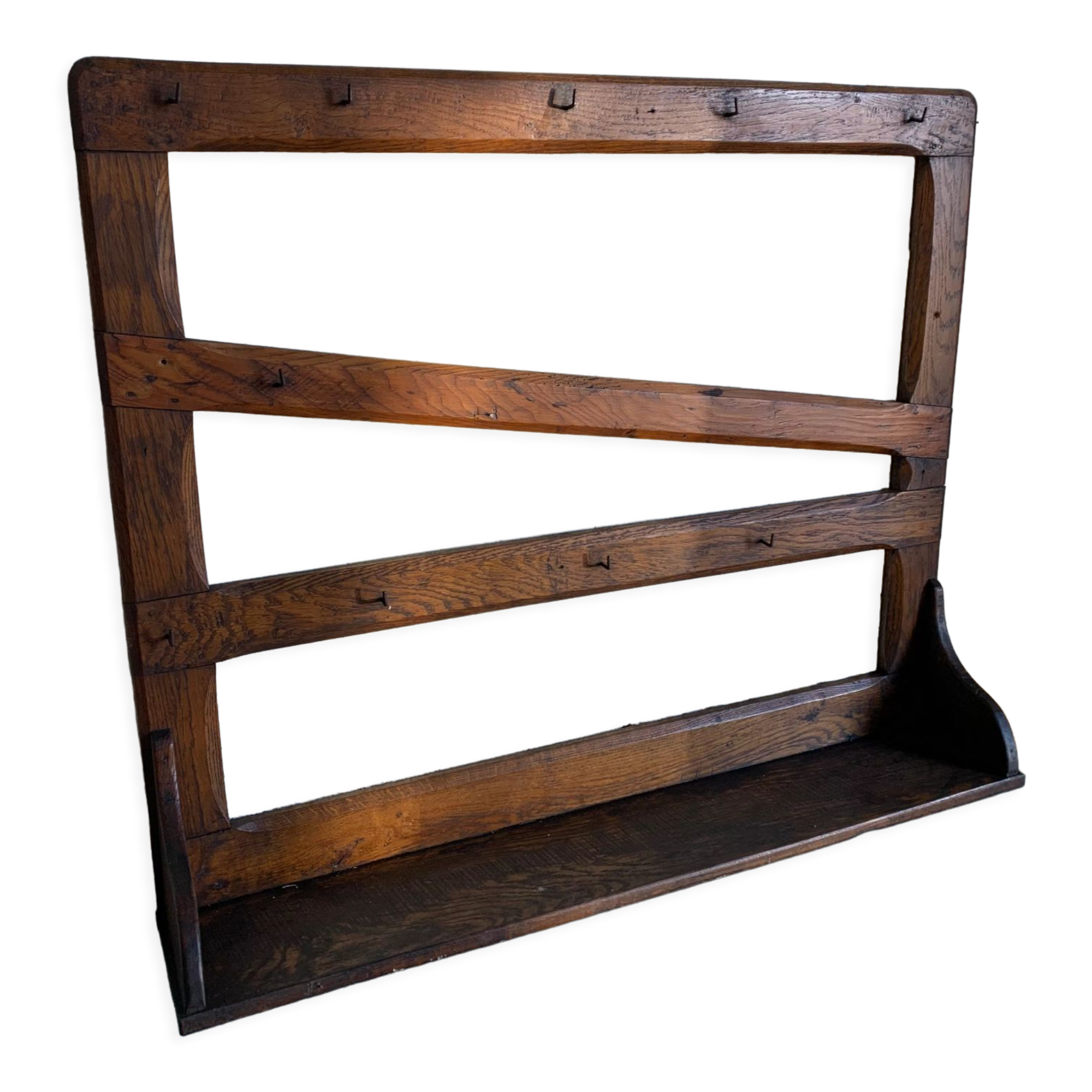 Kitchen shelf countryside.