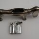 Briquet de table chien saucisse vintage