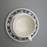 set 4 coffee cups with saucers Villeroy and Boch Clacquesin