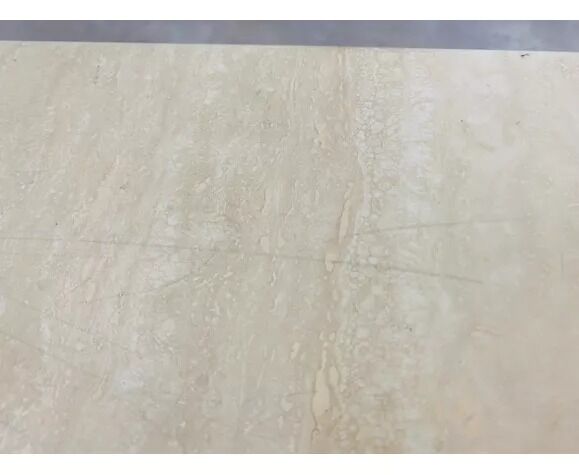 Travertine rectangle coffee table
