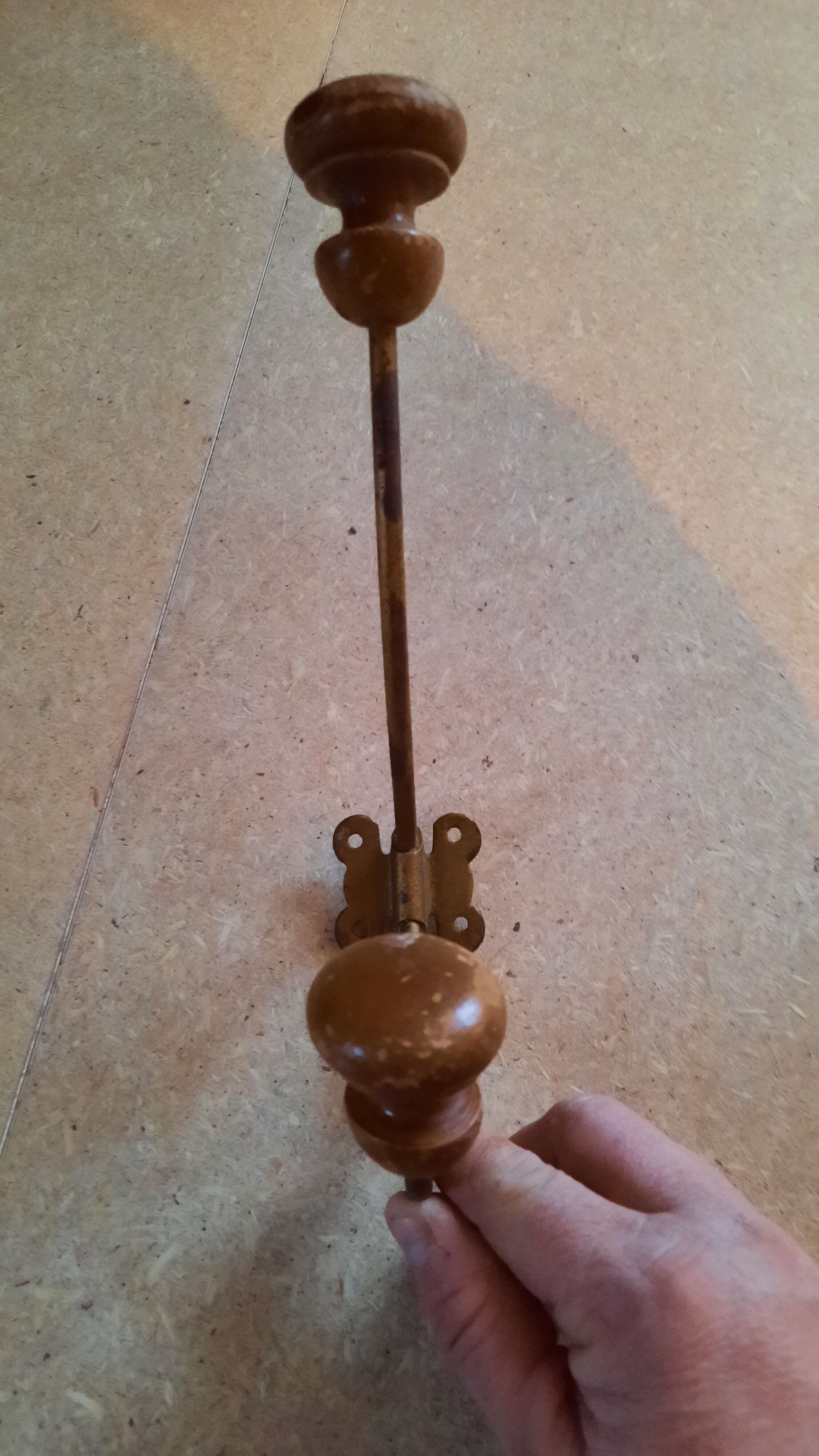 Wall coat rack 1 hook