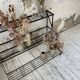 Plant holder florist metal staircase