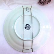 Hollow dish and wall hanger earthenware M.R.L Boch Delft's 39.5 cm