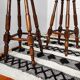 Paire de tabouret de bar vintage