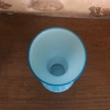 Soliflore in blue opaline