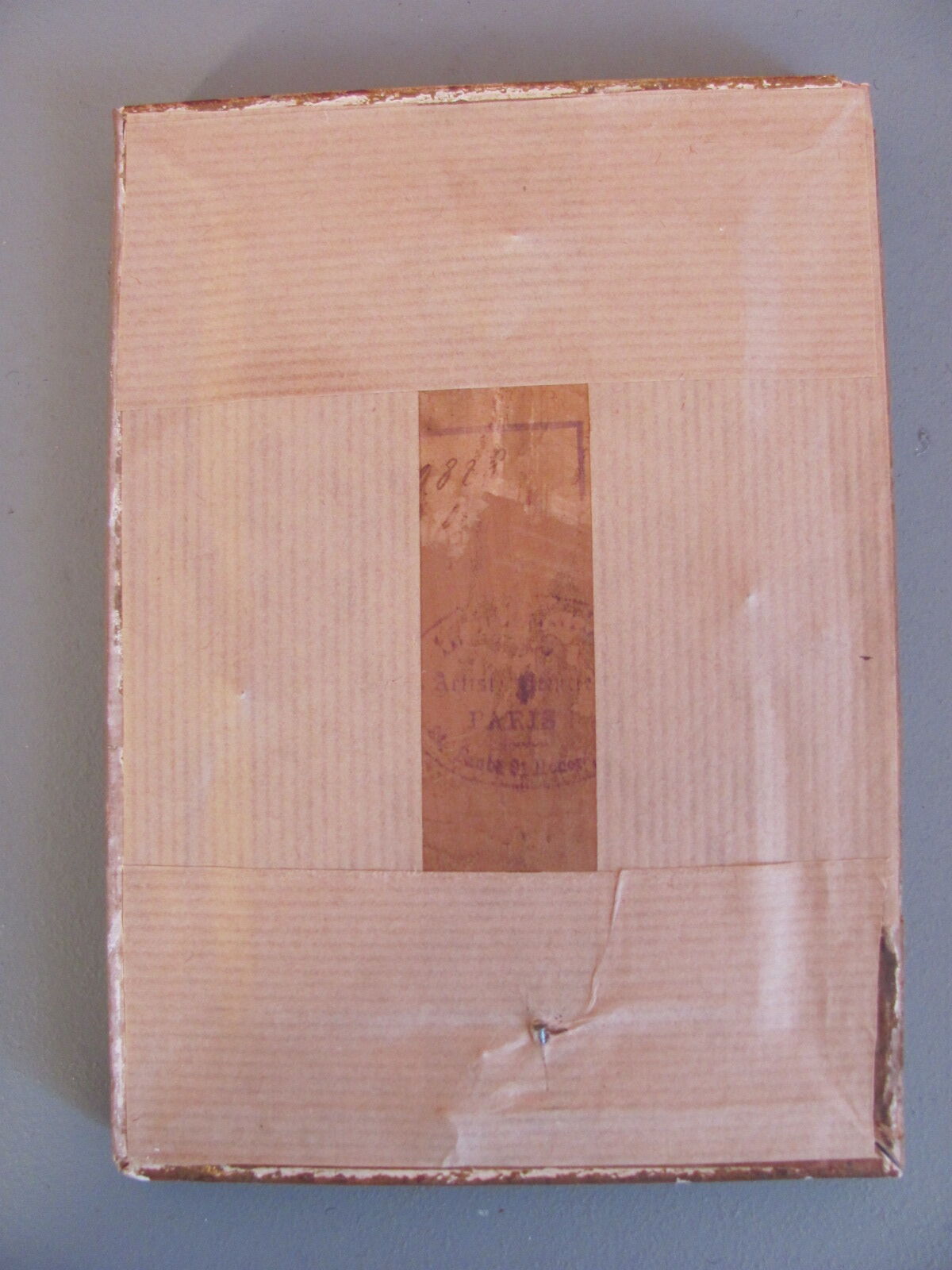 Two portraits wooden frame