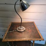 Table lamp chromed metal of the 50s
