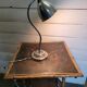 Table lamp chromed metal of the 50s