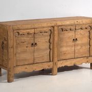 Antique Chinese buffet with four doors (c.1900) #12