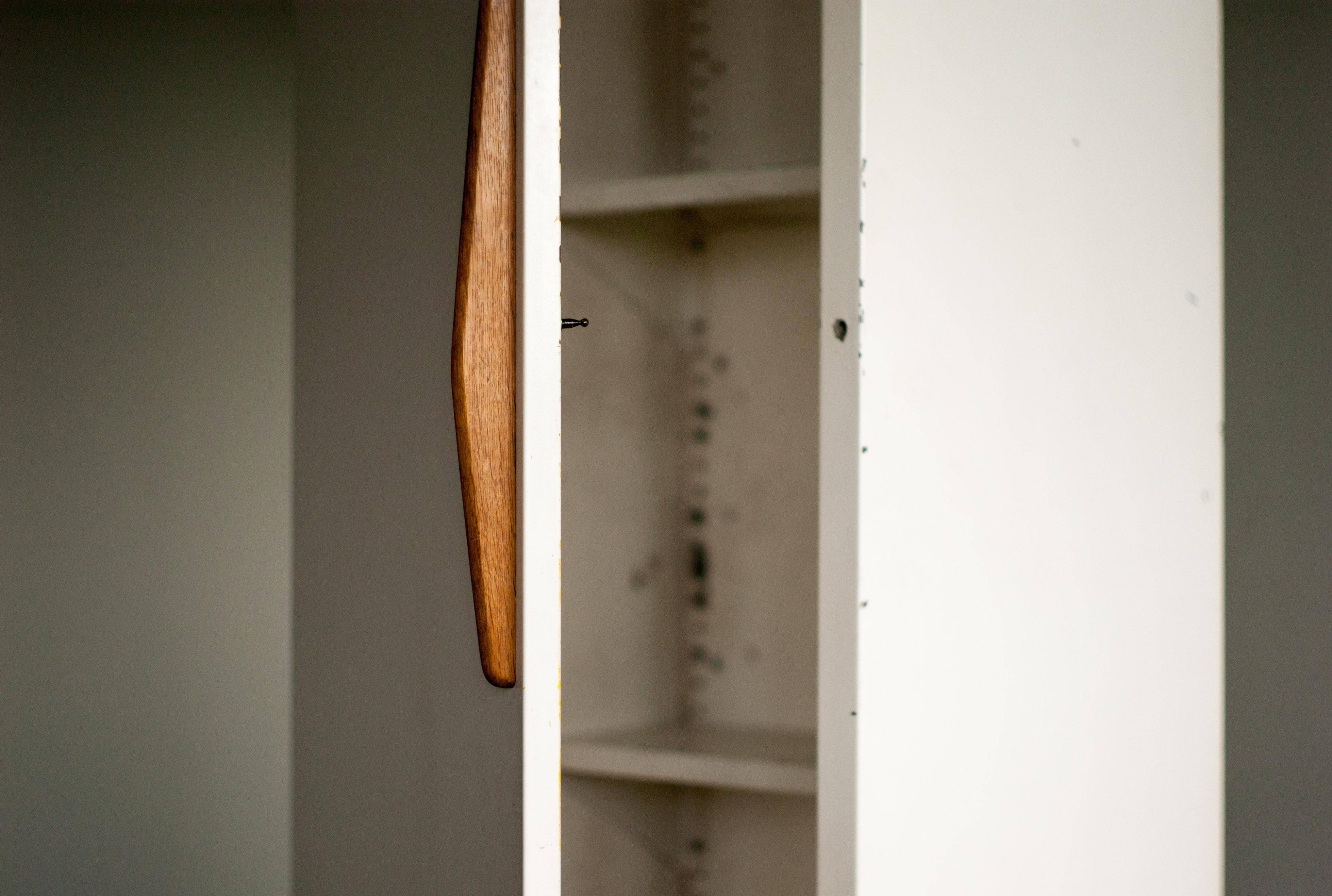 Modernist wardrobe by Willy Van Der Meeren for Tubax - Icon of Belgian design, 1950
