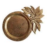 Plateau en bronze doré