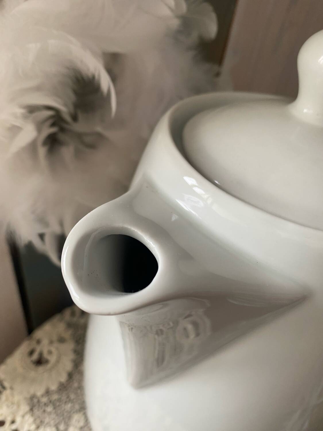 Vintage porcelain coffee pot
