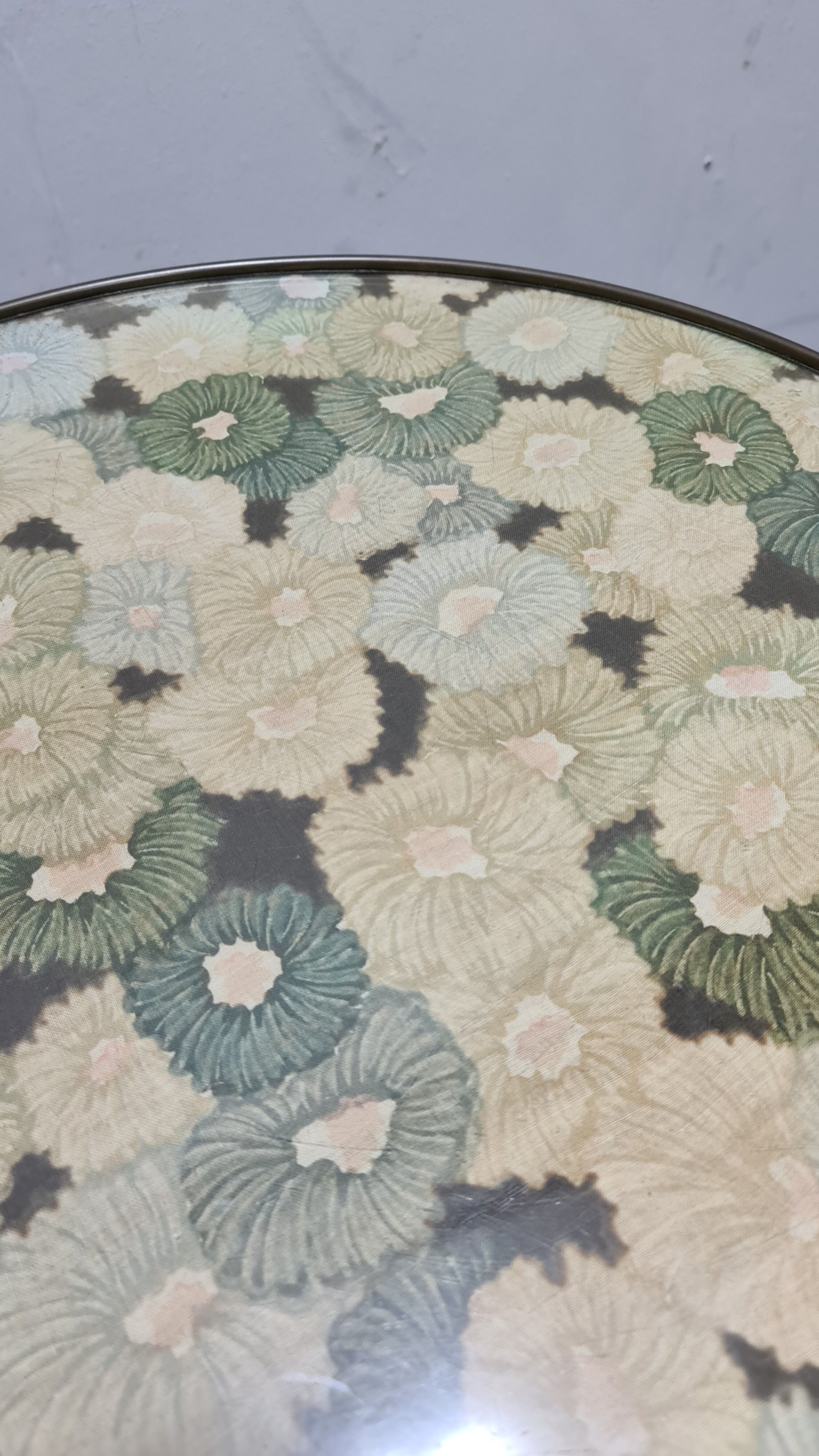 Vintage oak side table