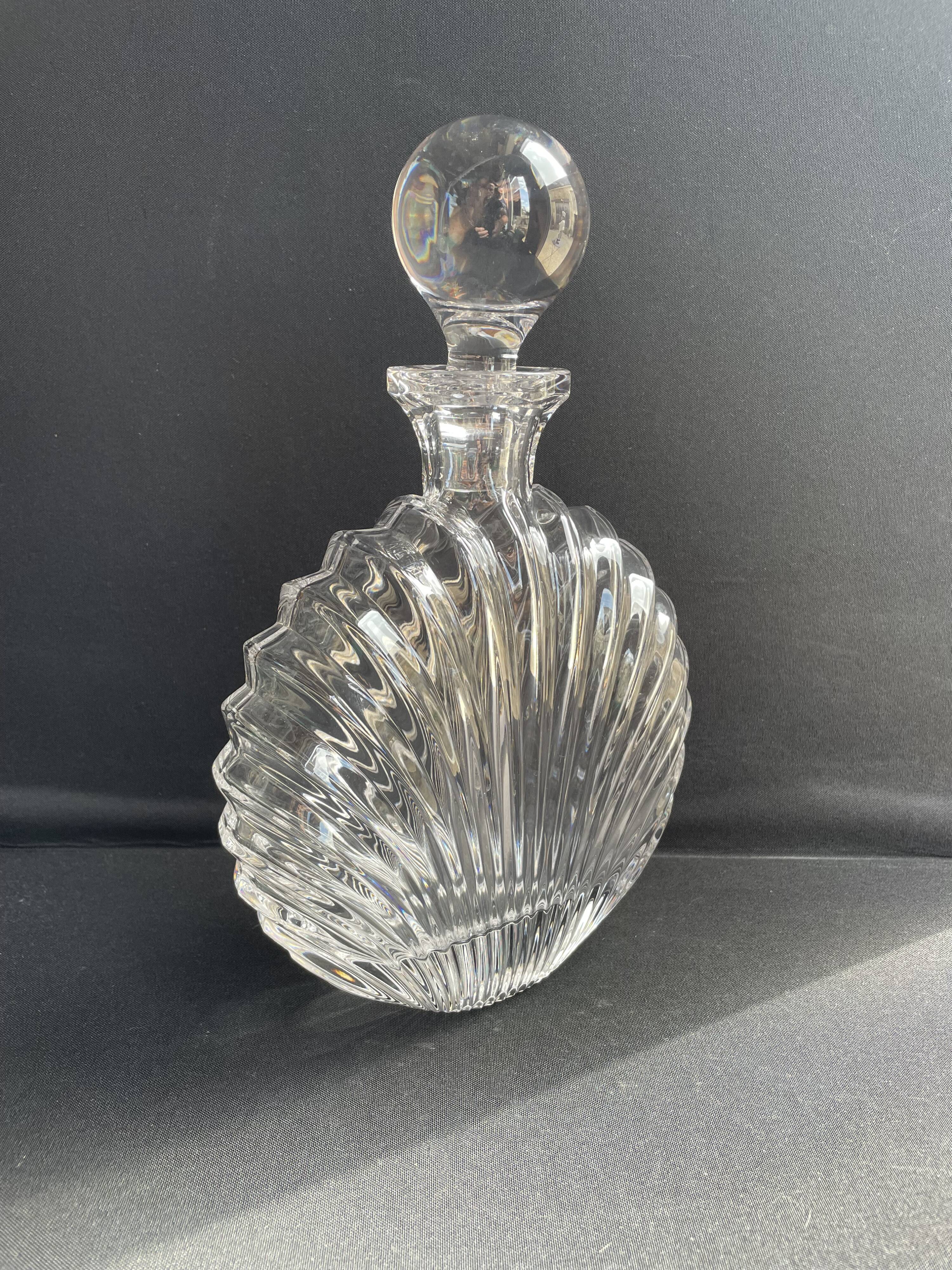 Perfume or strong alcohol bottle