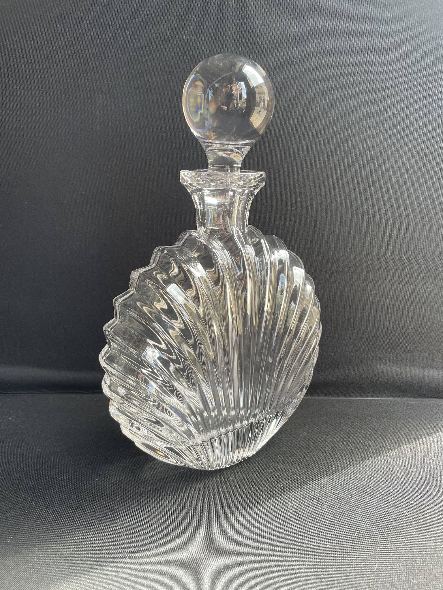 Perfume or strong alcohol bottle