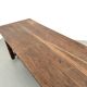 Farmhouse table, solid oak, 20th century.
