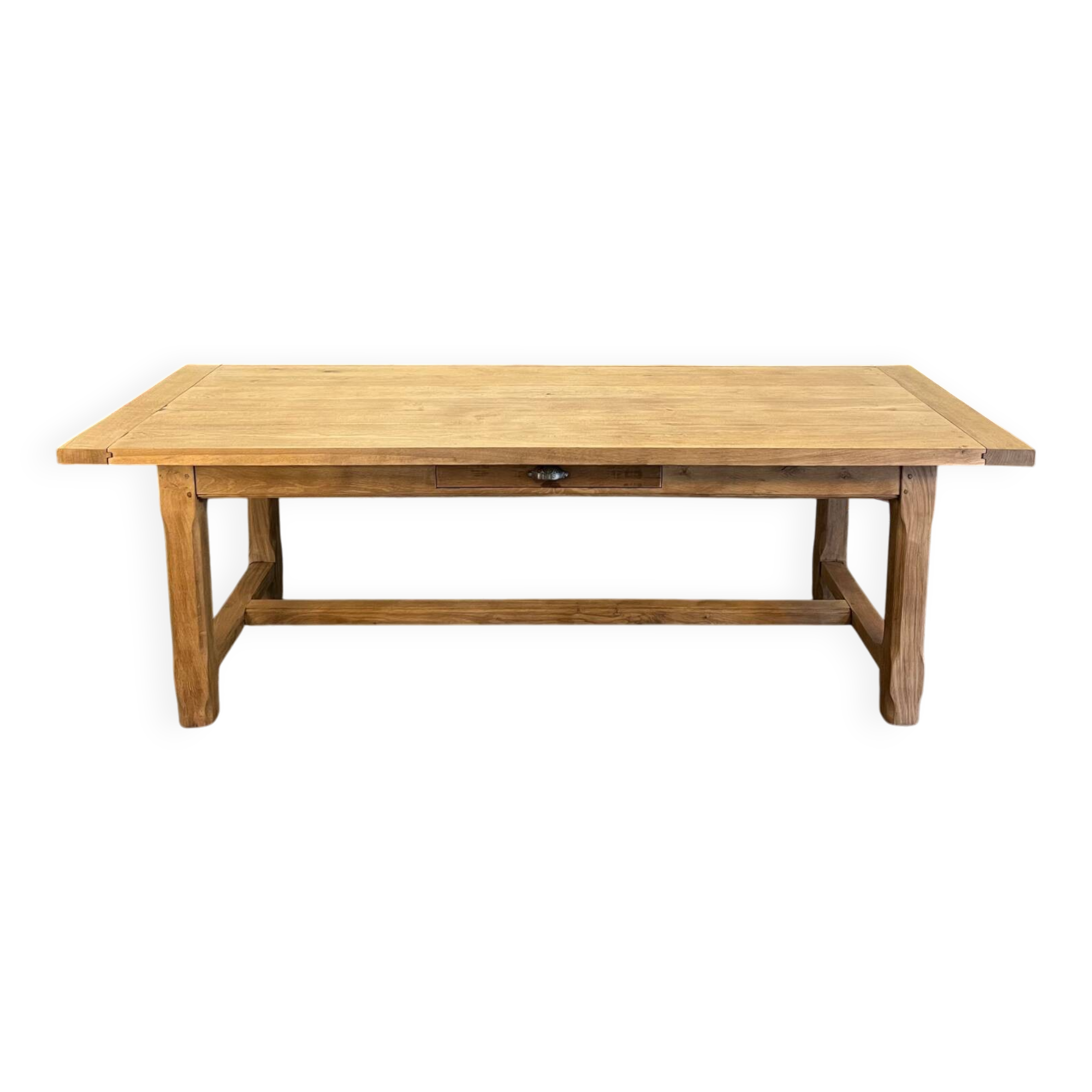 Solid oak farmhouse table