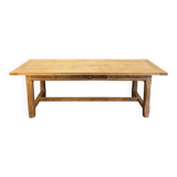 Solid oak farmhouse table