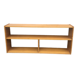 1950 shelf in light oak