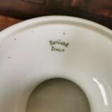 Limoges porcelain compotier present Franck Haviland decorated