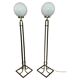 Pair of Art Nouveau floor lamps by Adolf Loos
