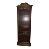 Classic style showcase in varnished wood