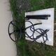 Metal parrot coat rack