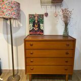 Commode bois vintage