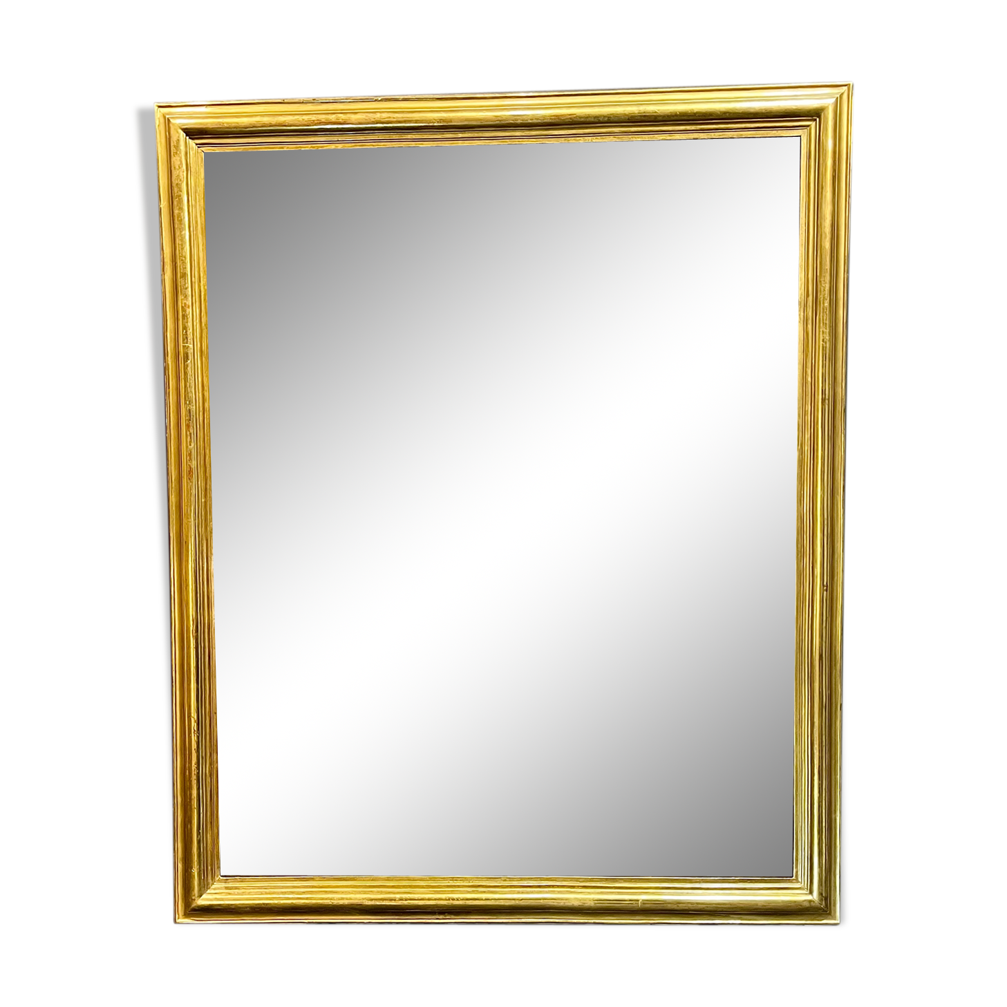 Mirror 119x98 period louis philippe 1840 gold leaf gilding