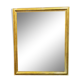 Miroir 119x98 d’époque Louis Philippe 1840 dorure feuille d’or