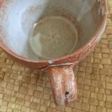 Series of 9 cups of sandstone