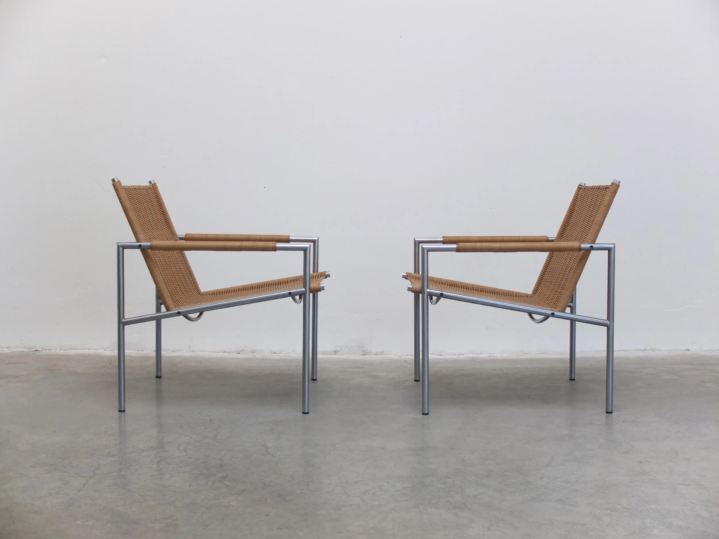 Pair of 'SZ01' lounge chairs by Martin Visser for 't Spectrum, 1960