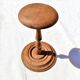 Old hat holder in turned wood