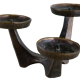 Brutalist candlestick