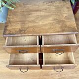 Small wooden storage unit