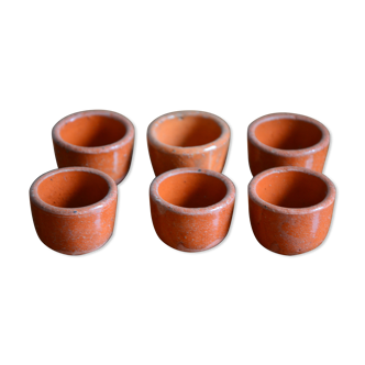 Lot of 6 snail buckets