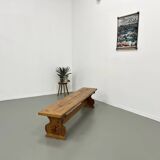Pine bench, France, 1970
