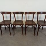 Vintage bistro chairs lot of 4