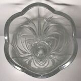 Vase en cristal taillé J.G. Durand