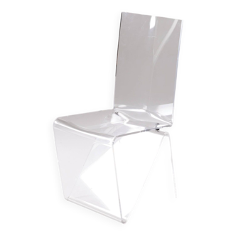 Maurice Marty plexiglass chair