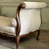 Louis XV Daybed In Beech Carved On All 4 Sides, France