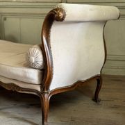 Louis XV Daybed In Beech Carved On All 4 Sides, France