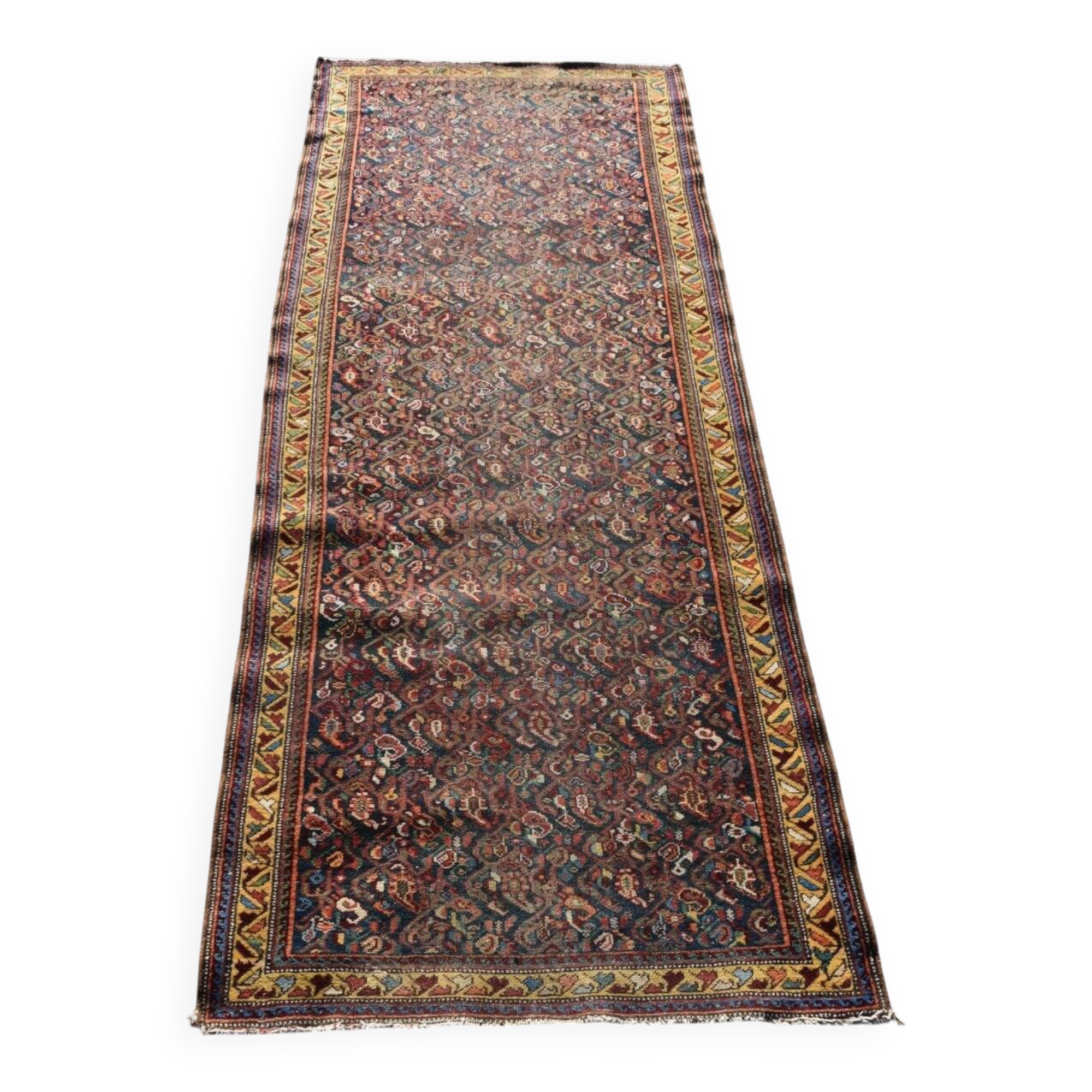 Persian Oriental rug Iran Ancient Malayer: 1.07 x 2.80 metres