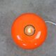 Rare Orange Mushroom Table Lamp by Luigi Massoni for Guzzini, 1970s