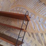 String shelves wood and metal