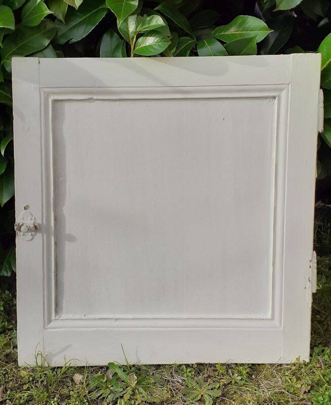Small cupboard door 61.5x63.5cm old hardware