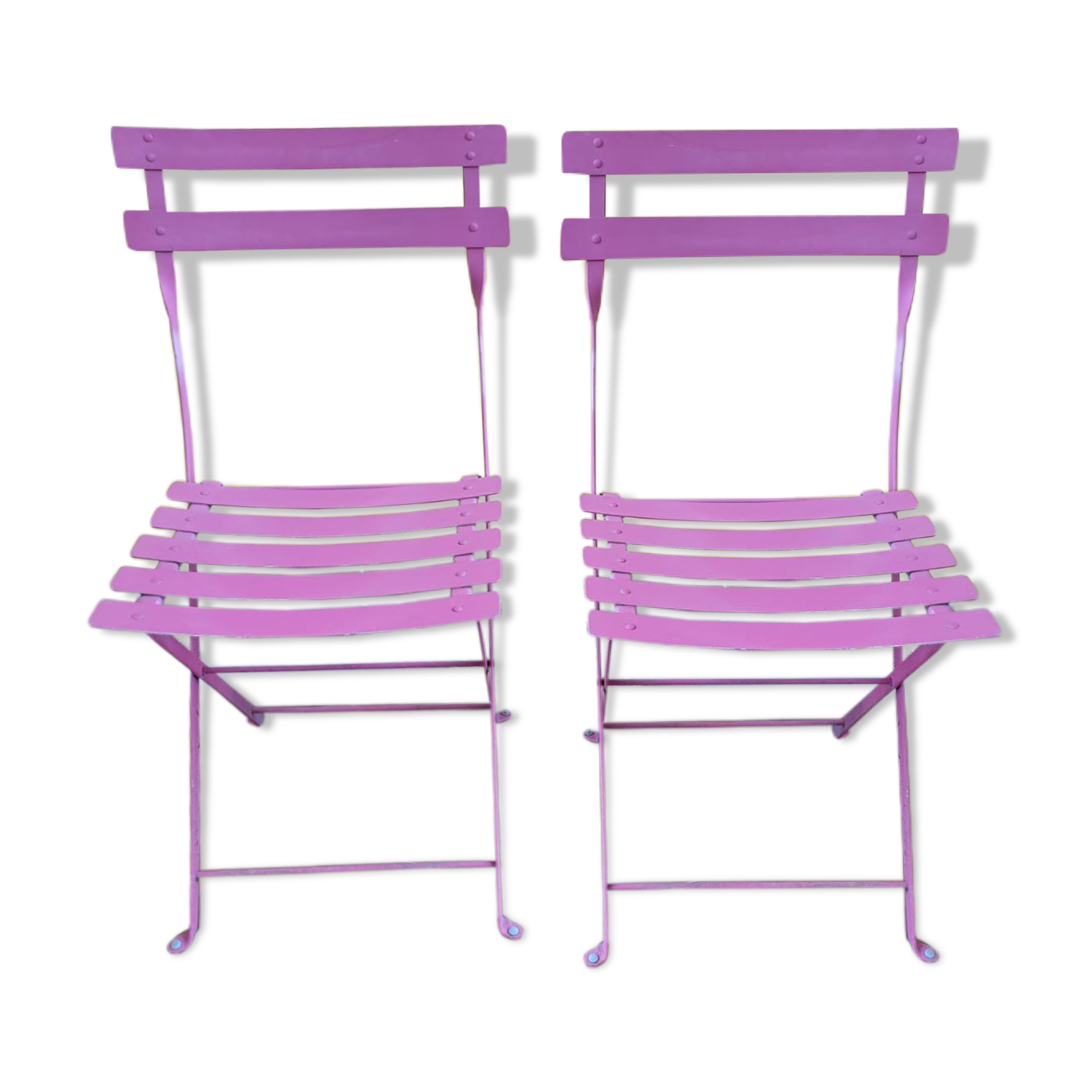 Vintage folding garden chairs 60