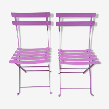 Vintage folding garden chairs 60