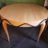 Round sycamore table